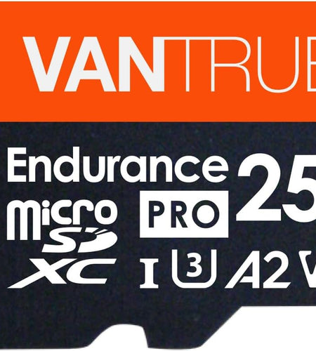 256GB Microsdxc UHS-I U3 4K UHD Video High Speed Transfer Monitoring SD Card with Adapter for Dash Cams, Body Cams, Action Camera, Surveillance & Security Cams